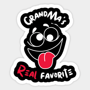 Grandma's Real Favorite Sticker